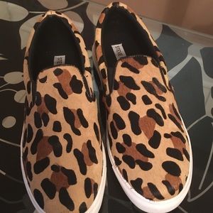 Leopard Steve Madden slip on sneaker